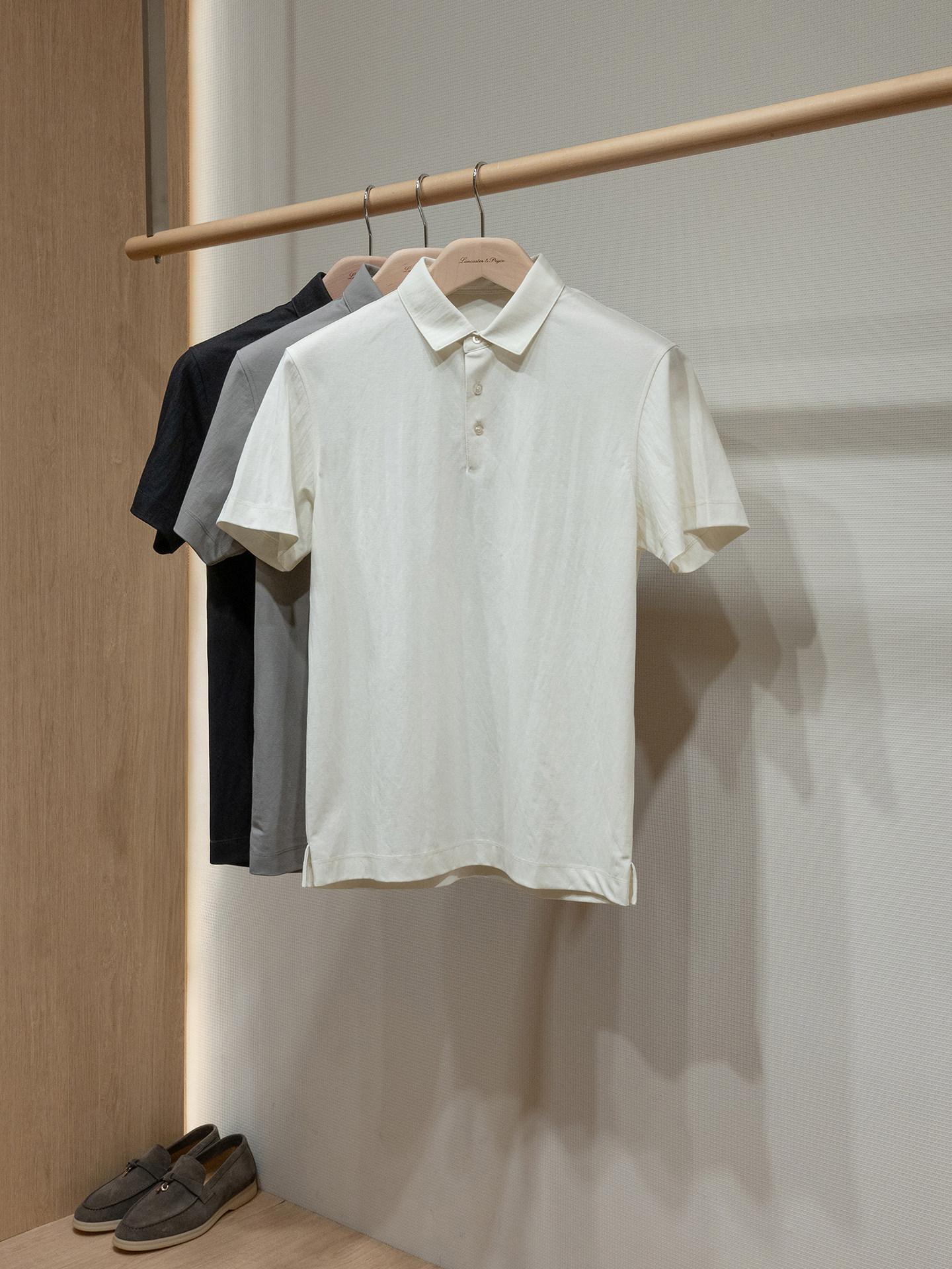 Men'S Polo Formal Wear - Linen cotton skin friendly breathable collar