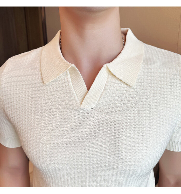 Men's Slim Fit Polo Collar Jac - Men'S Polo Formal Wear ulasan dan harga