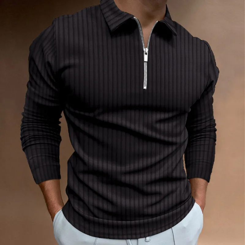 Men's Spring and Autumn Long-s - Men'S Polo Formal Wear ulasan dan harga