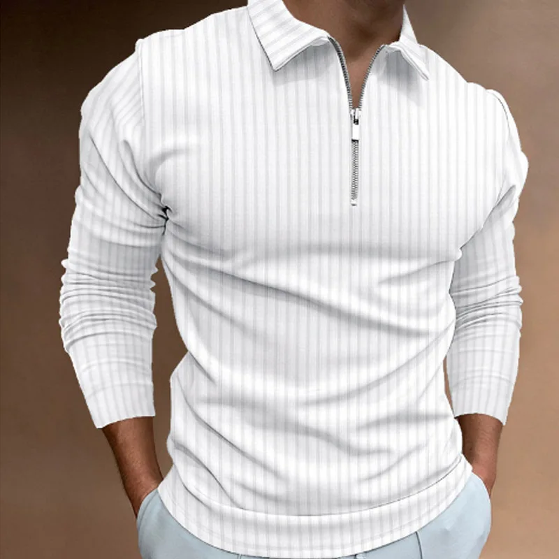 Men's Spring and Autumn Long-s - Men'S Polo Formal Wear ulasan dan harga