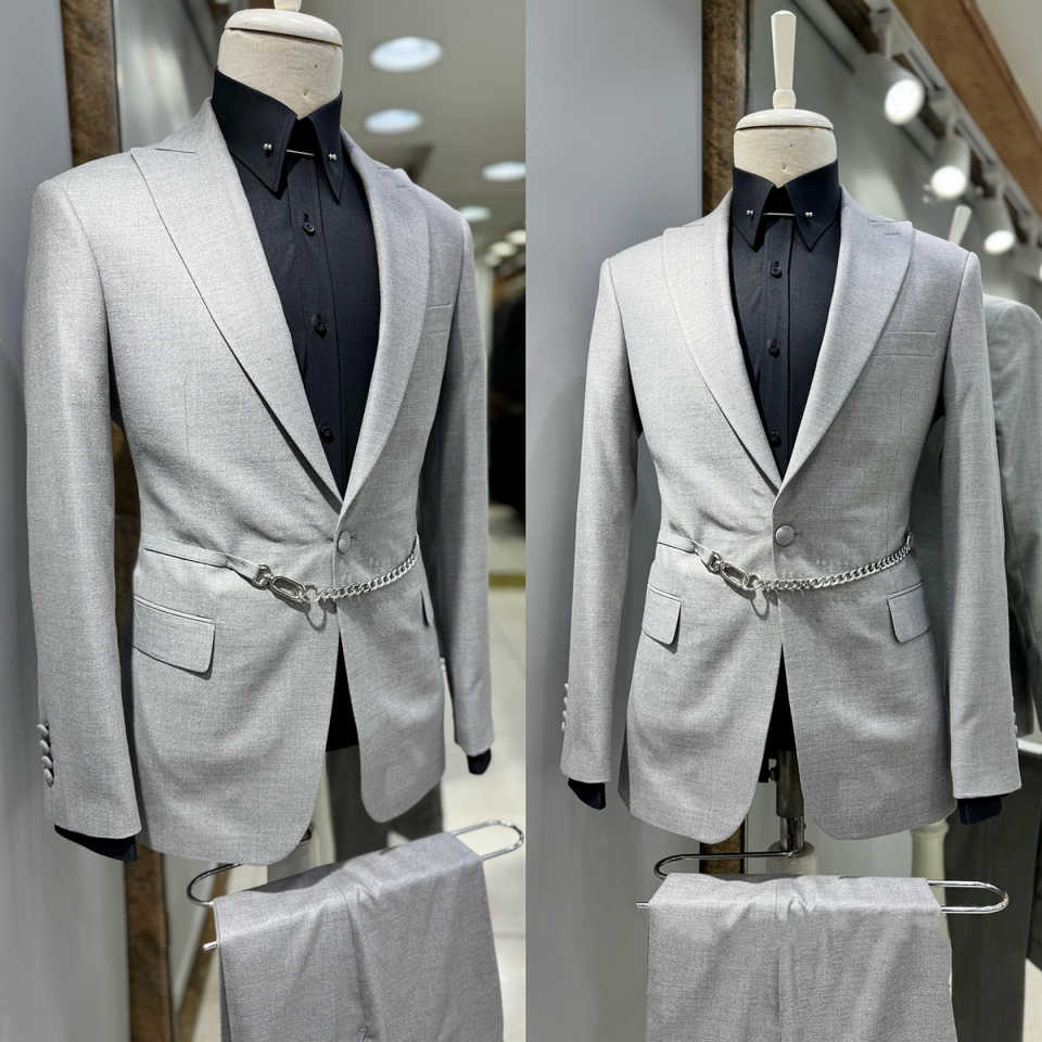 Casual Men Suits 3 Pieces Jack - Men'S Formal Wear No Suit ulasan dan harga