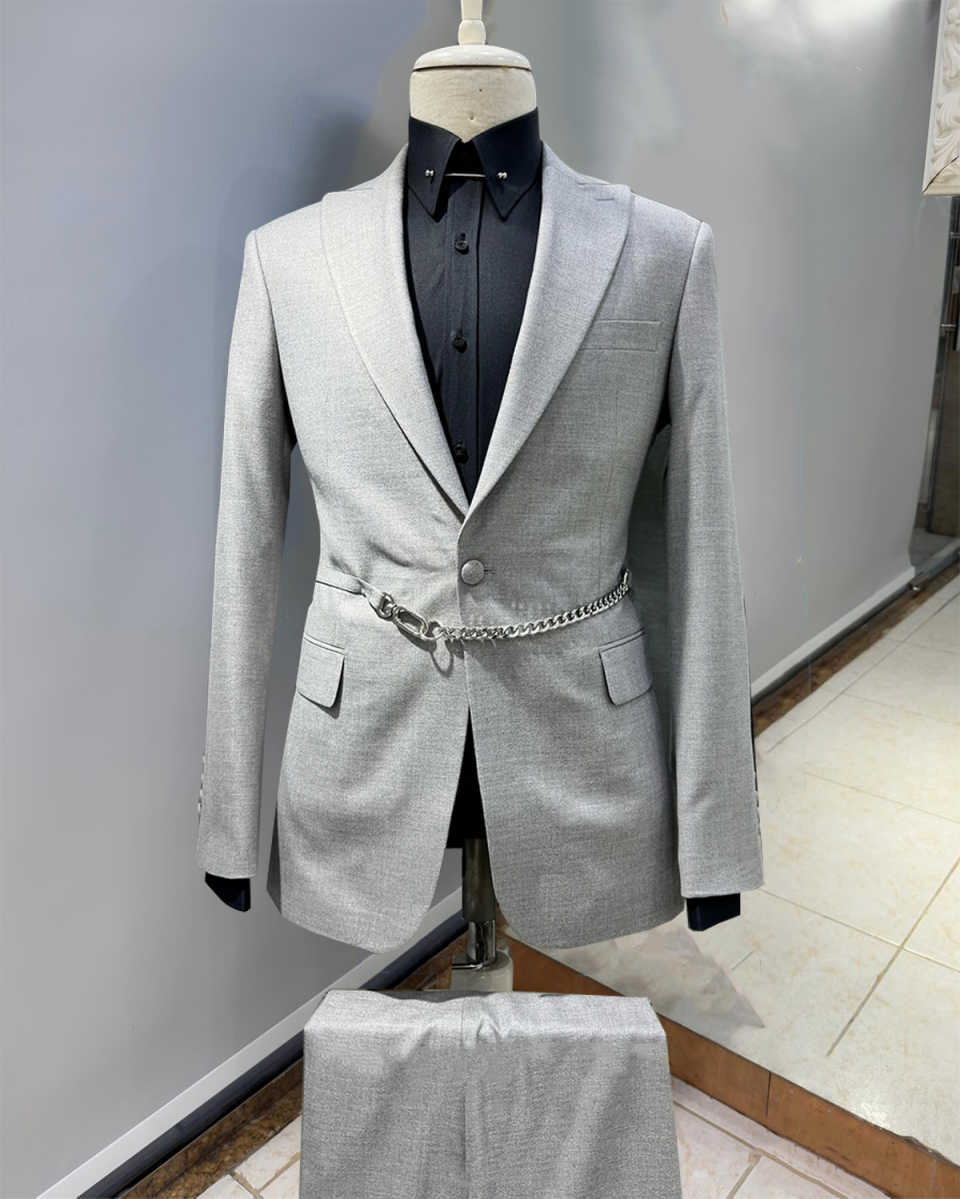 Casual Men Suits 3 Pieces Jack - Men'S Formal Wear No Suit ulasan dan harga