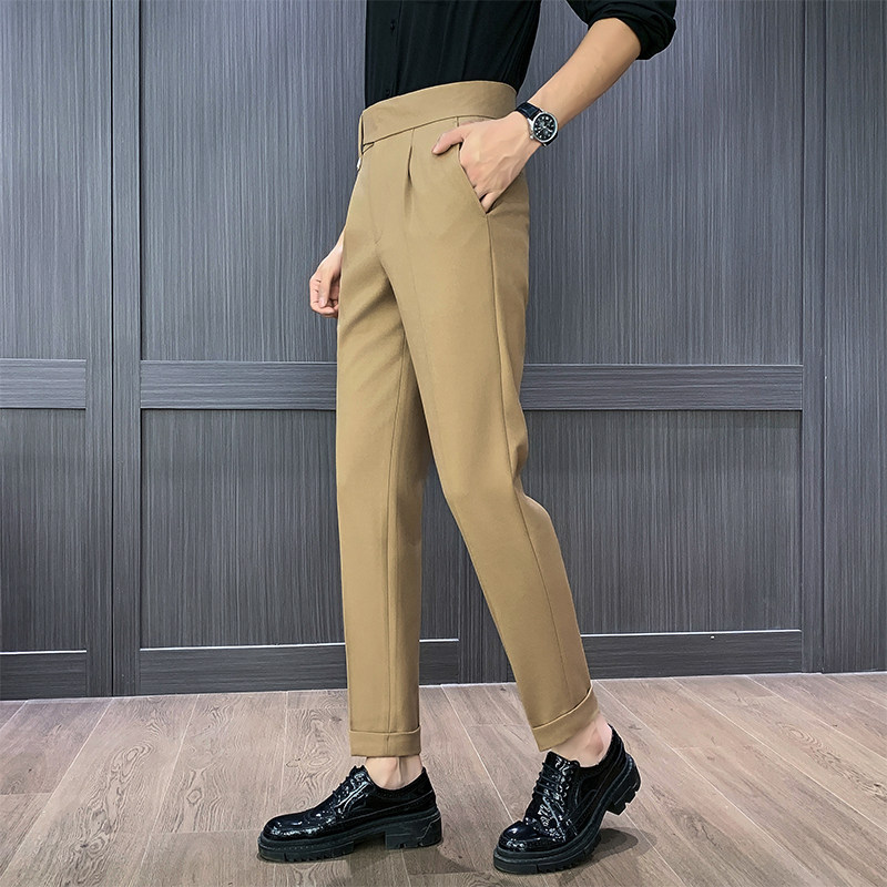 Naples High Waist Straight Pan - Men Formal Wear Top ulasan dan harga