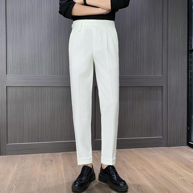 Naples High Waist Straight Pan - Men Formal Wear Top ulasan dan harga