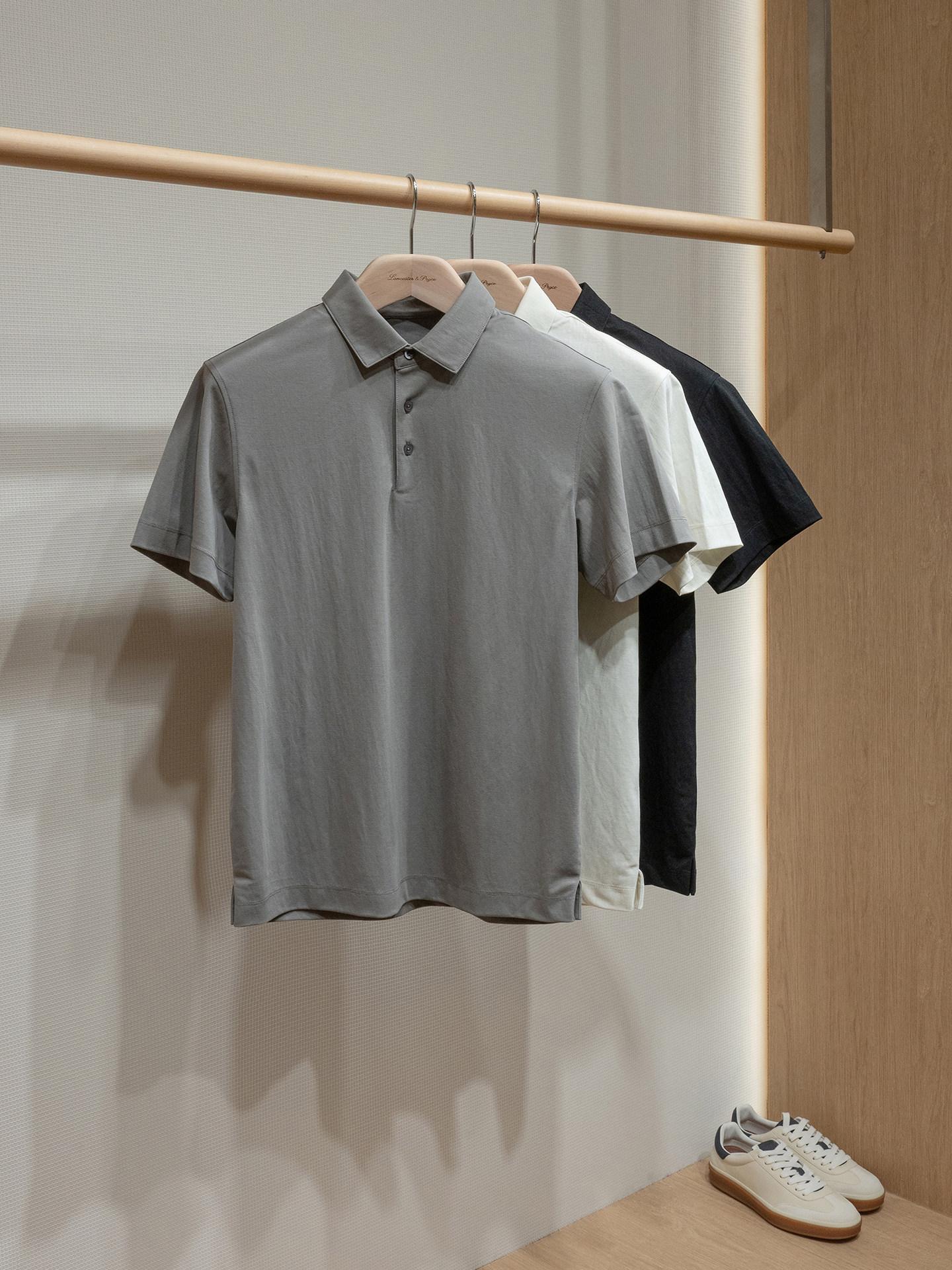 Linen cotton skin friendly bre - Men'S Polo Formal Wear ulasan dan harga
