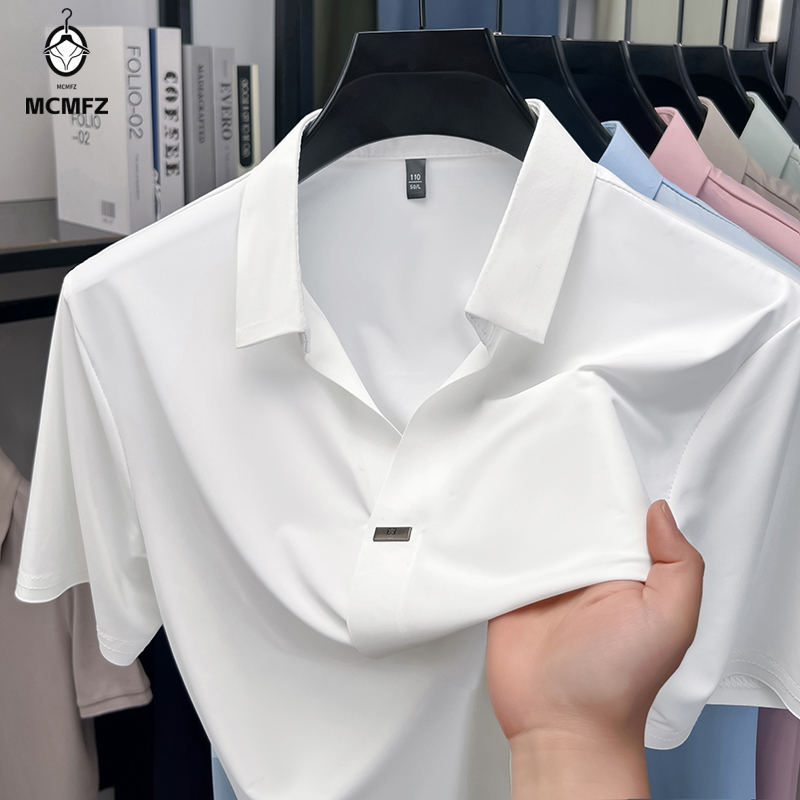 Simple Hidden Bar Fastener Men - Men'S Polo Formal Wear ulasan dan harga