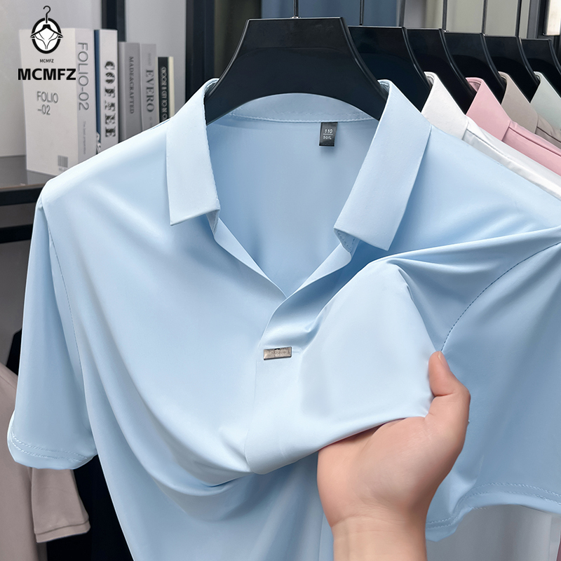 Simple Hidden Bar Fastener Men - Men'S Polo Formal Wear ulasan dan harga