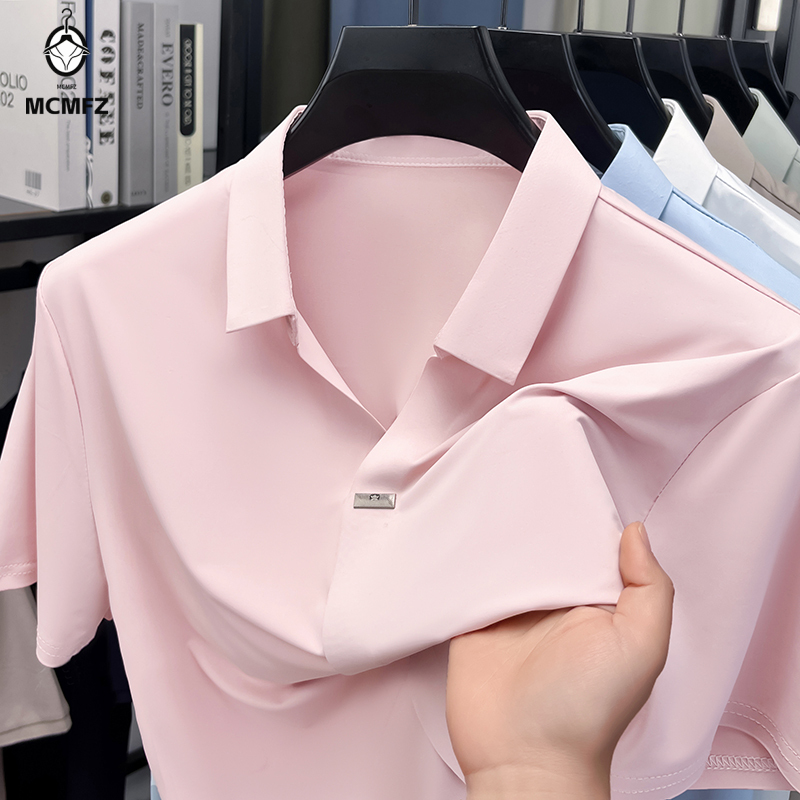 Simple Hidden Bar Fastener Men - Men'S Polo Formal Wear ulasan dan harga
