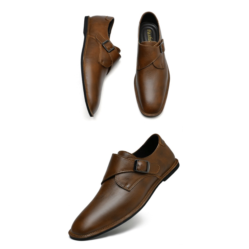 Retro Men's Business Derby Sho - Men Formal Wear Photoshoot ulasan dan harga