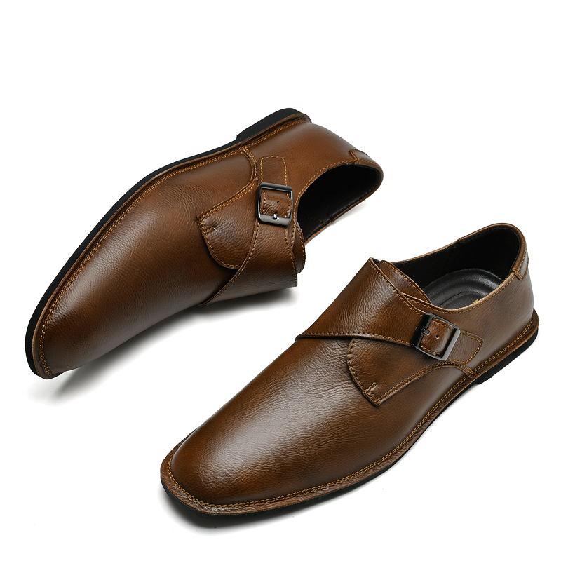 Retro Men's Business Derby Sho - Men Formal Wear Photoshoot ulasan dan harga