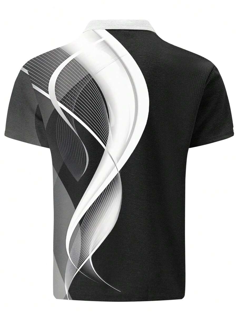 Men's Casual Short Sleeve Waff - Men'S Polo Formal Wear ulasan dan harga