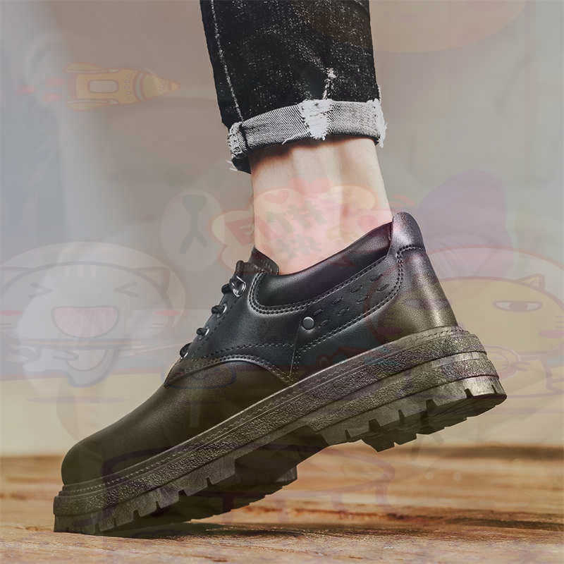 Dark Natural Leather Fashion T - Unique Men'S Formal Wear ulasan dan harga