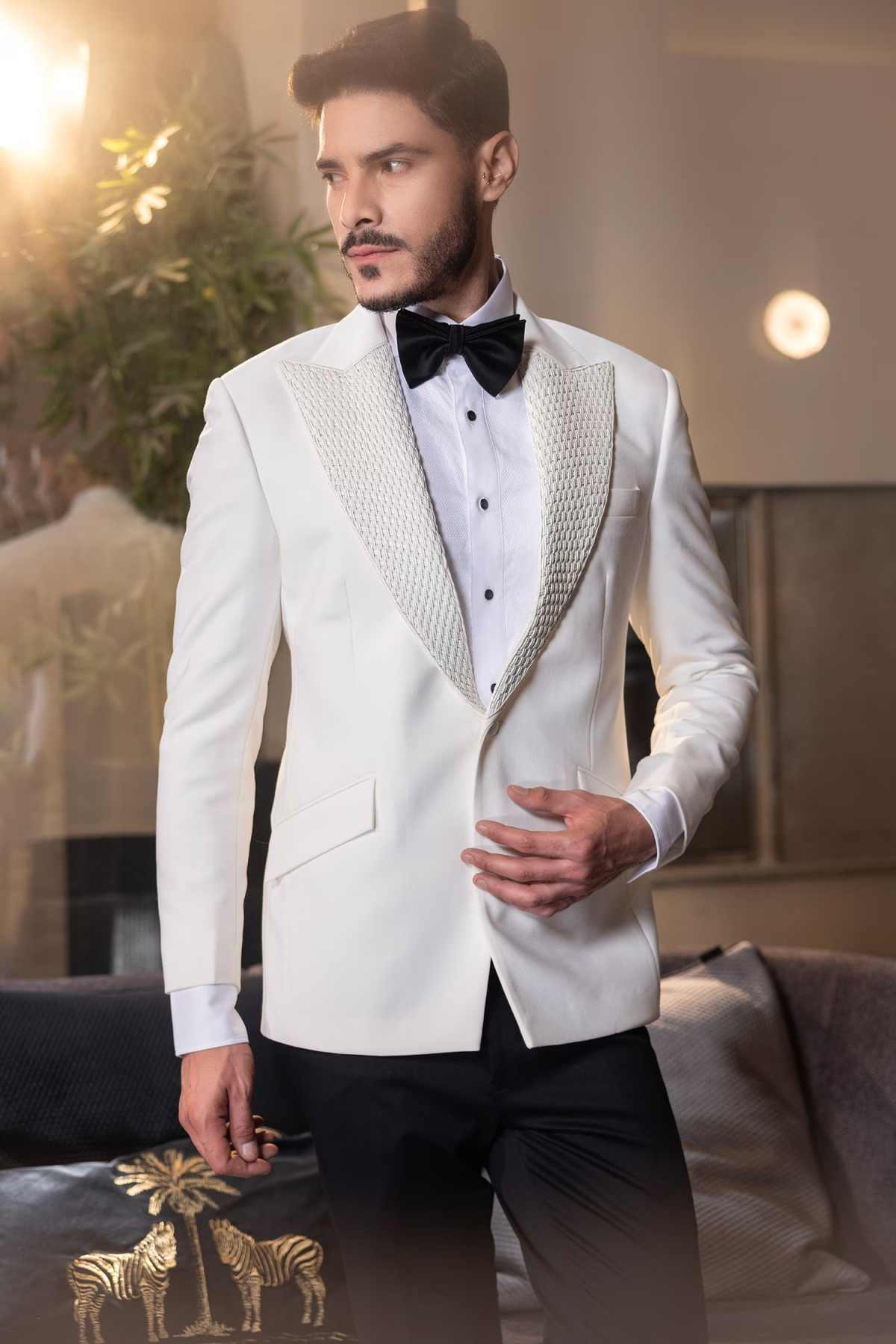Classics Men Suits Single Brea - Men'S Formal Wear No Suit ulasan dan harga