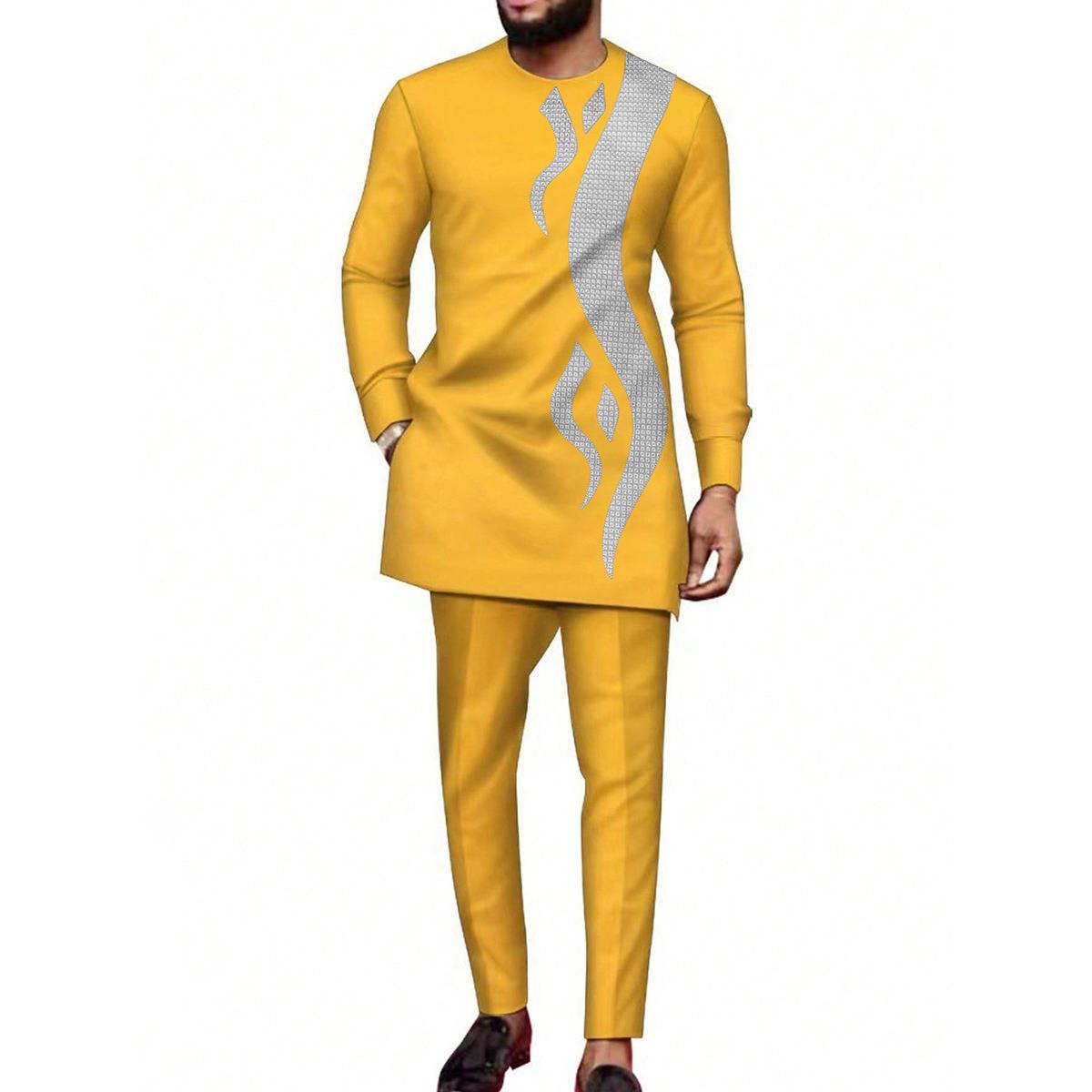 Men's Long Sleeve Embroidered  - Men'S Formal Ethnic Wear ulasan dan harga