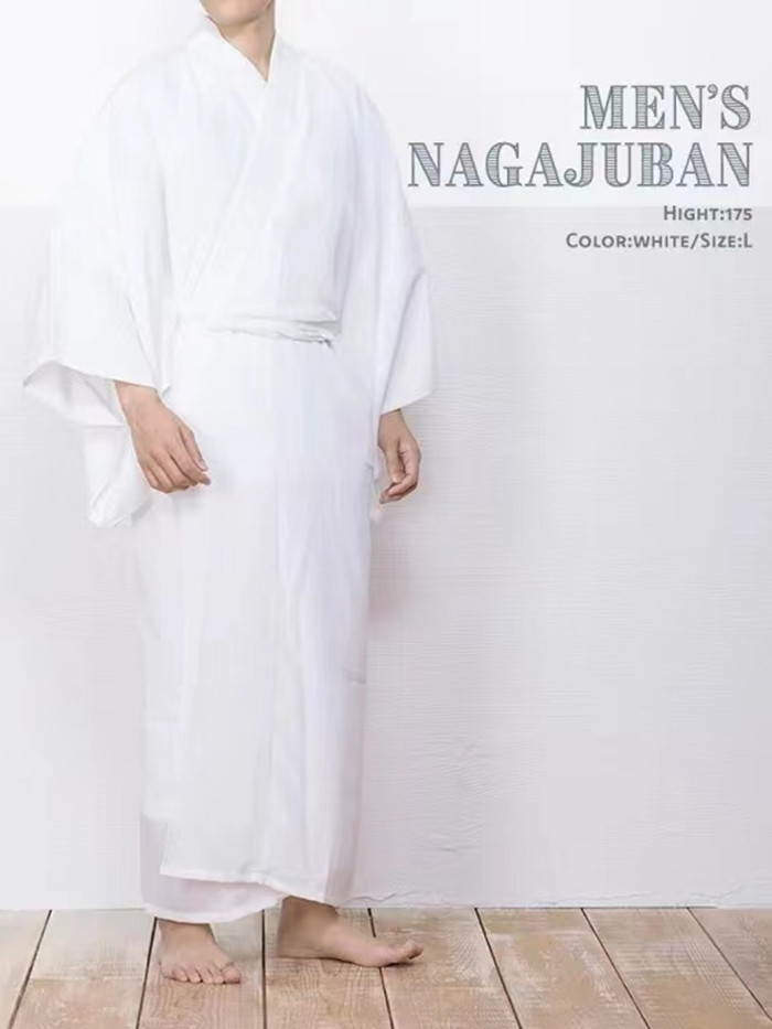 Men's Japanese Kimono Undergar - Traditional Japanese Men'S Formal Wear ulasan dan harga