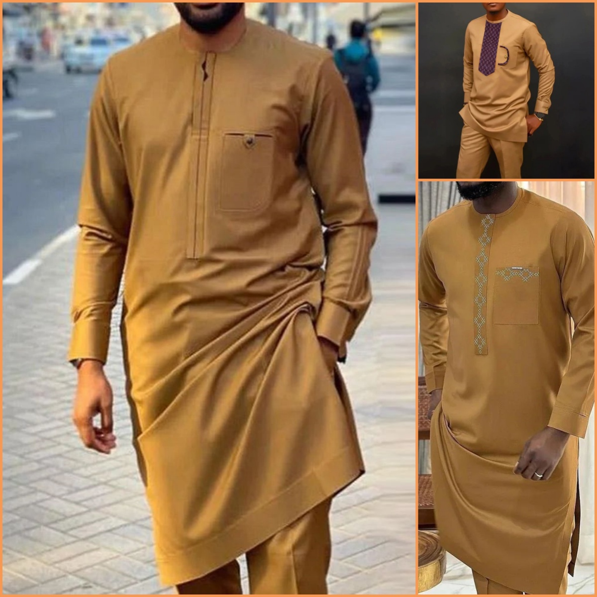 2024 New African Traditional M - Young Men Formal Wear ulasan dan harga