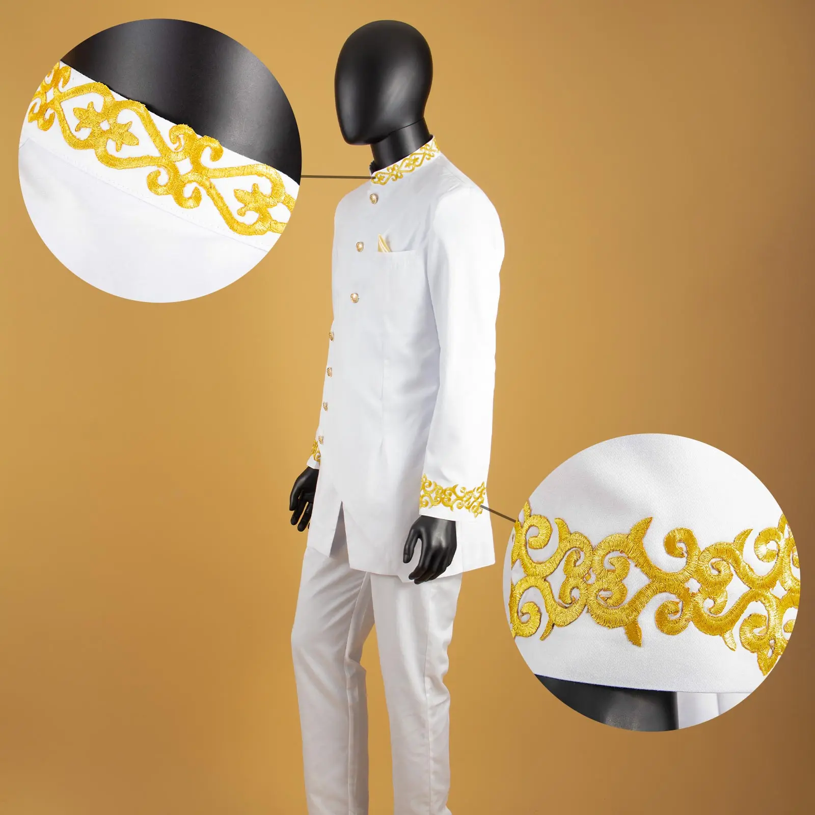 African Suits for Men Slim Fit - Young Men Formal Wear ulasan dan harga