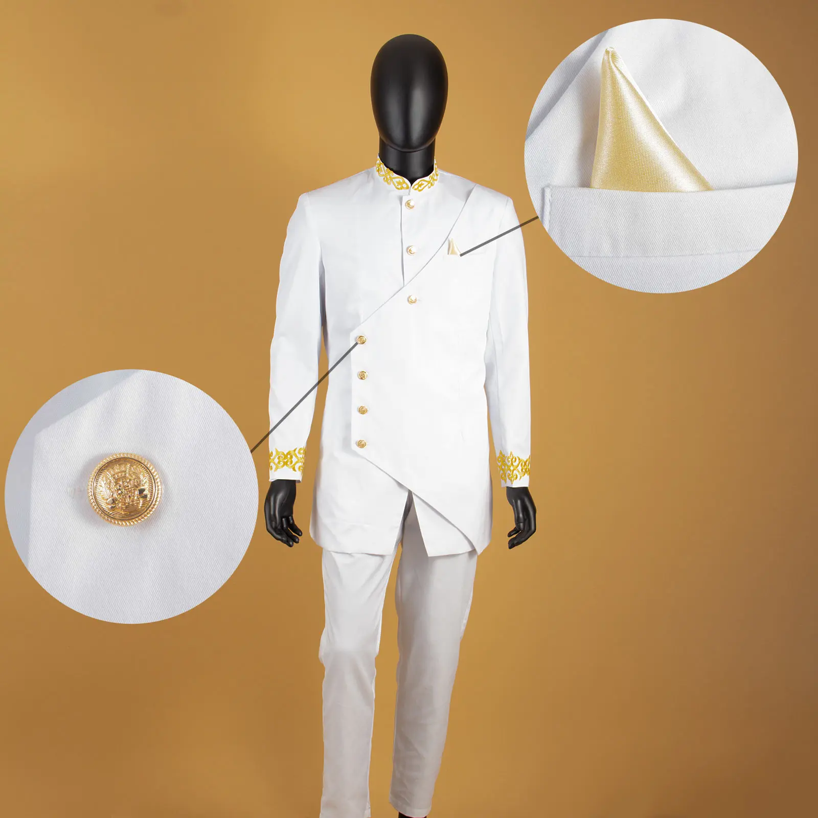 African Suits for Men Slim Fit - Young Men Formal Wear ulasan dan harga