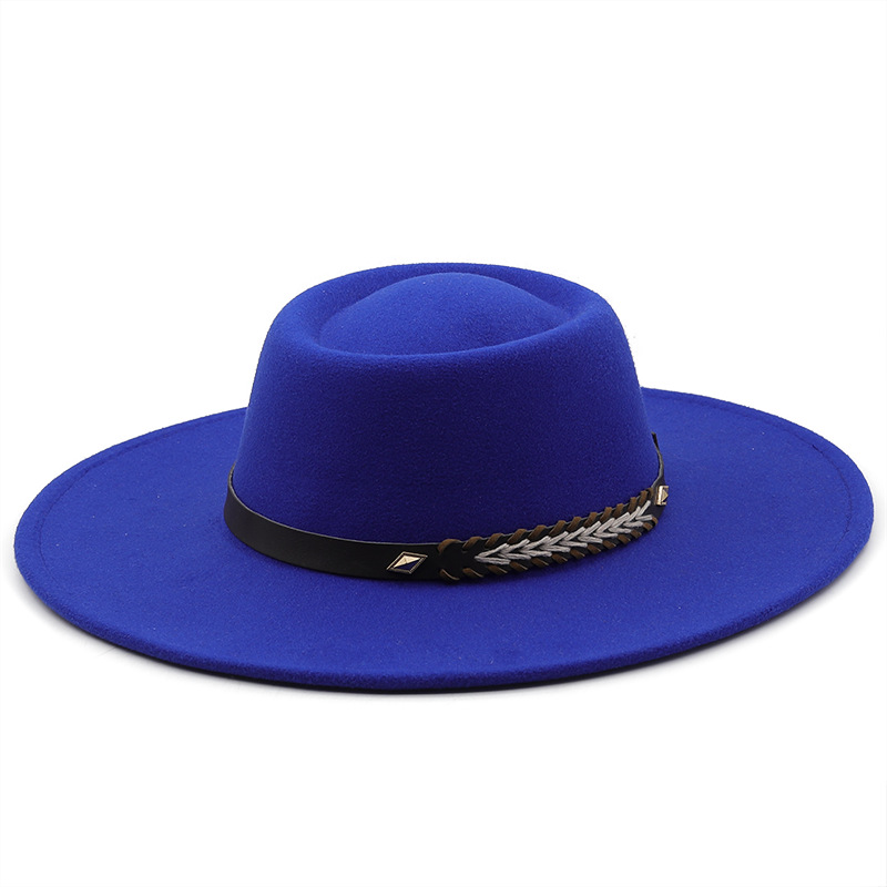 Classic Felt Wide Brim Panama  - Men'S Formal Ethnic Wear ulasan dan harga