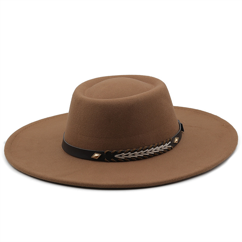 Classic Felt Wide Brim Panama  - Men'S Formal Ethnic Wear ulasan dan harga