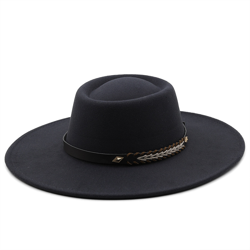 Classic Felt Wide Brim Panama  - Men'S Formal Ethnic Wear ulasan dan harga