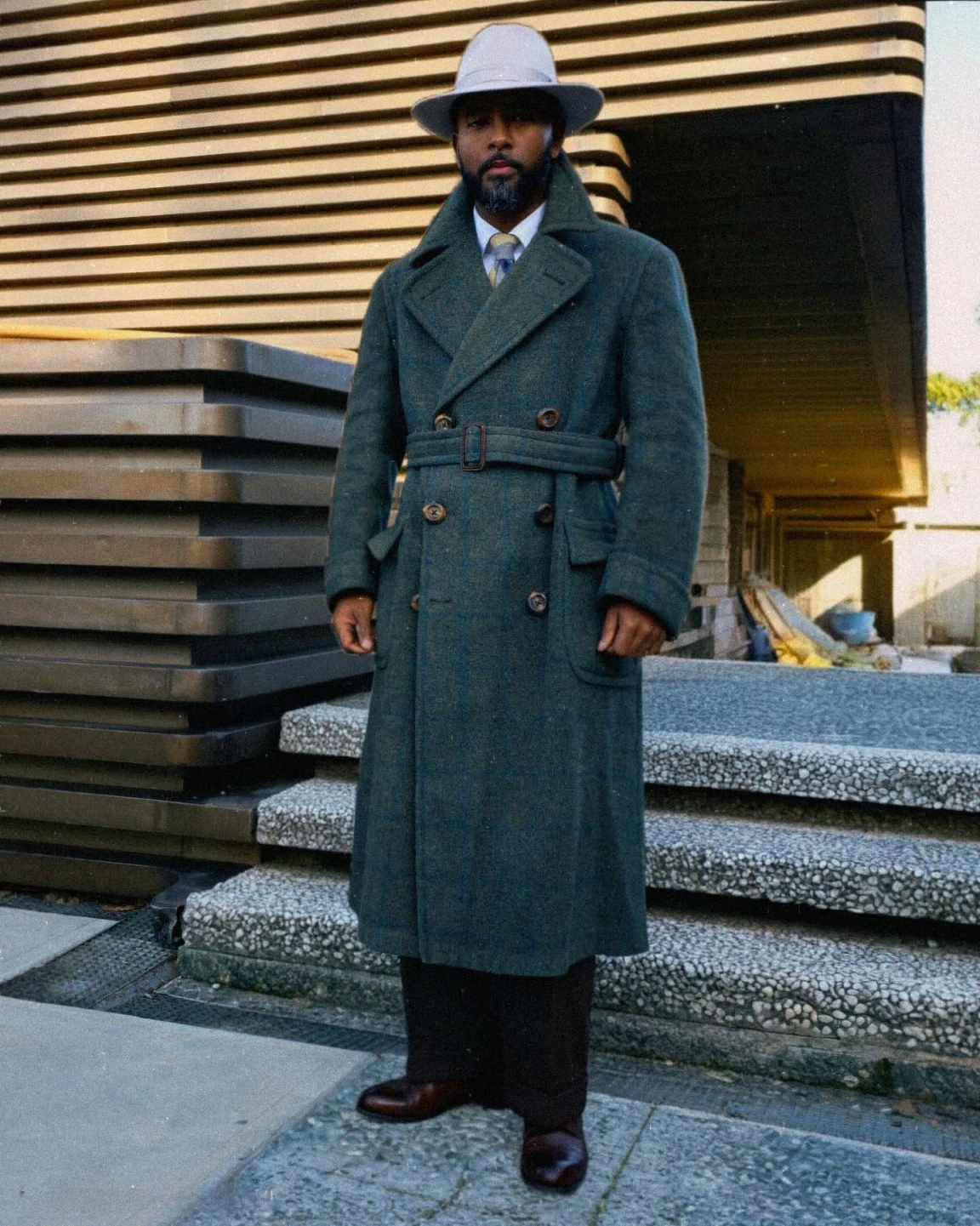 Graceful Men Overcoat 1 Piece  - Men'S Formal Wear No Suit ulasan dan harga