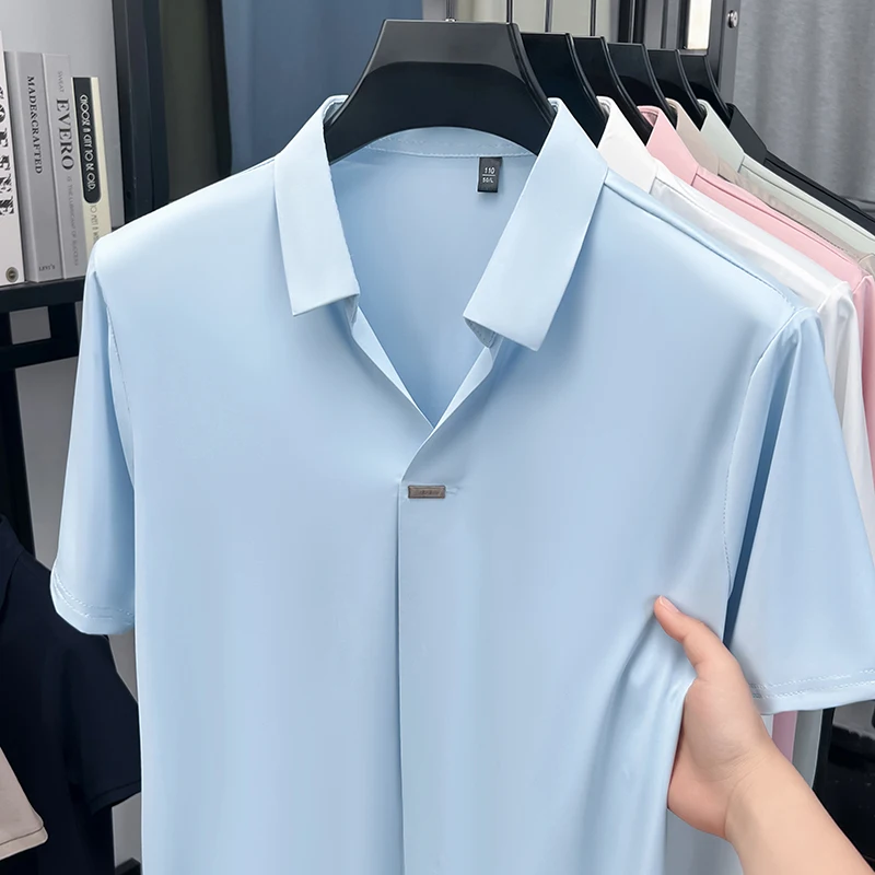 Office formal short sleeve shi - Men'S Polo Formal Wear ulasan dan harga